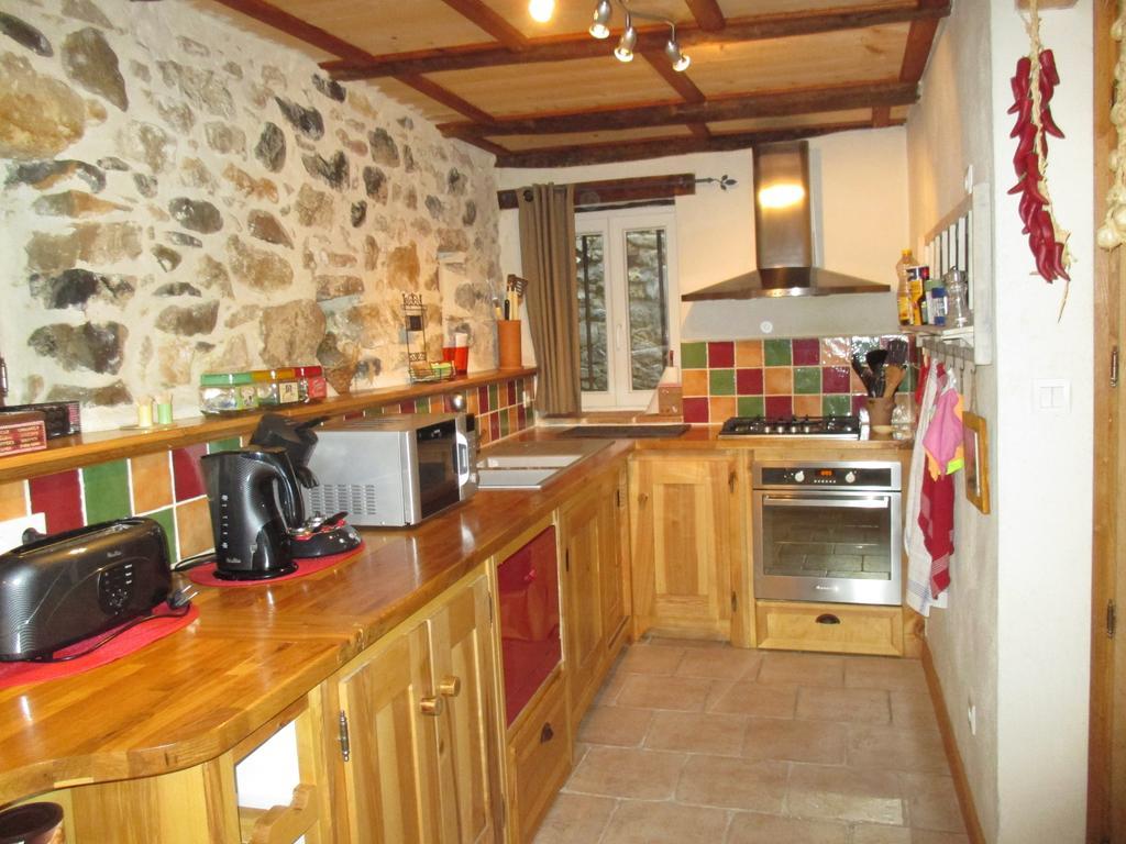 L'Olivier Chez Mame Marthe Villa Vallon-Pont-dʼArc Kamer foto