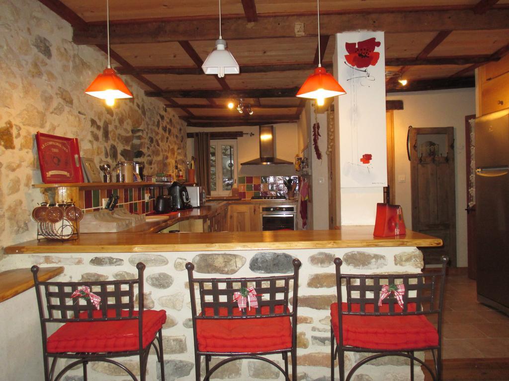 L'Olivier Chez Mame Marthe Villa Vallon-Pont-dʼArc Kamer foto